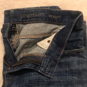 Gap Premium Straight Jeans